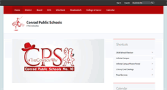 Desktop Screenshot of conradschools.org